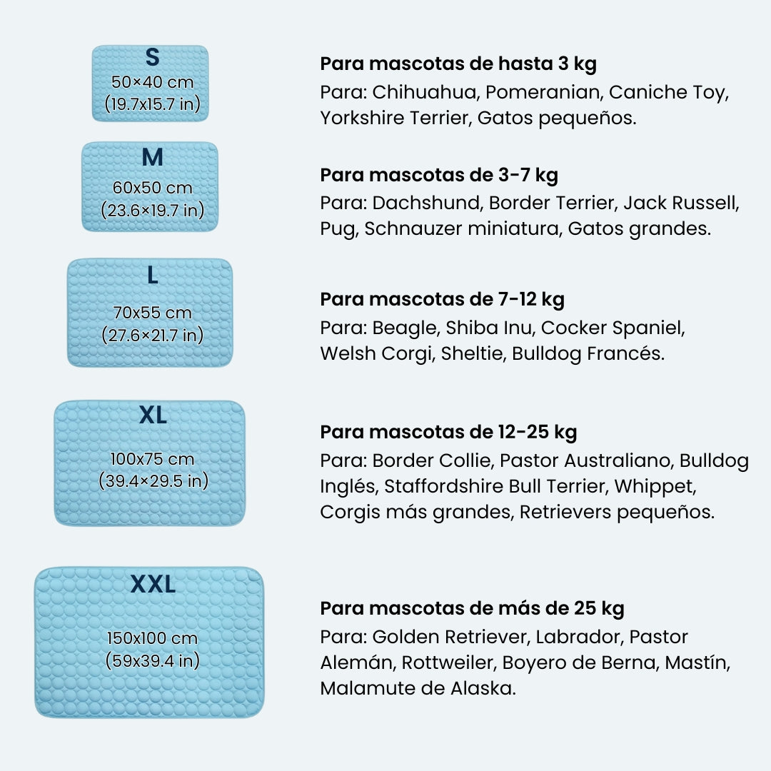 IcyMates-Cama Anti Golpe de Calor Para Perros