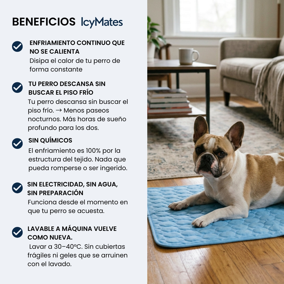 IcyMates-Cama Anti Golpe de Calor Para Perros